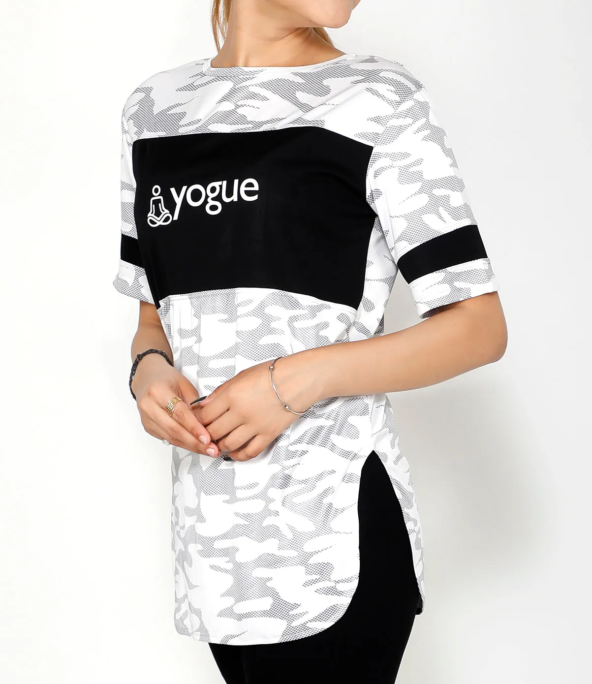 Lunar White Long T-Shirt