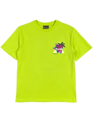 Mauna-Kea Mku100-P11 Sunset Palms Tee Grn