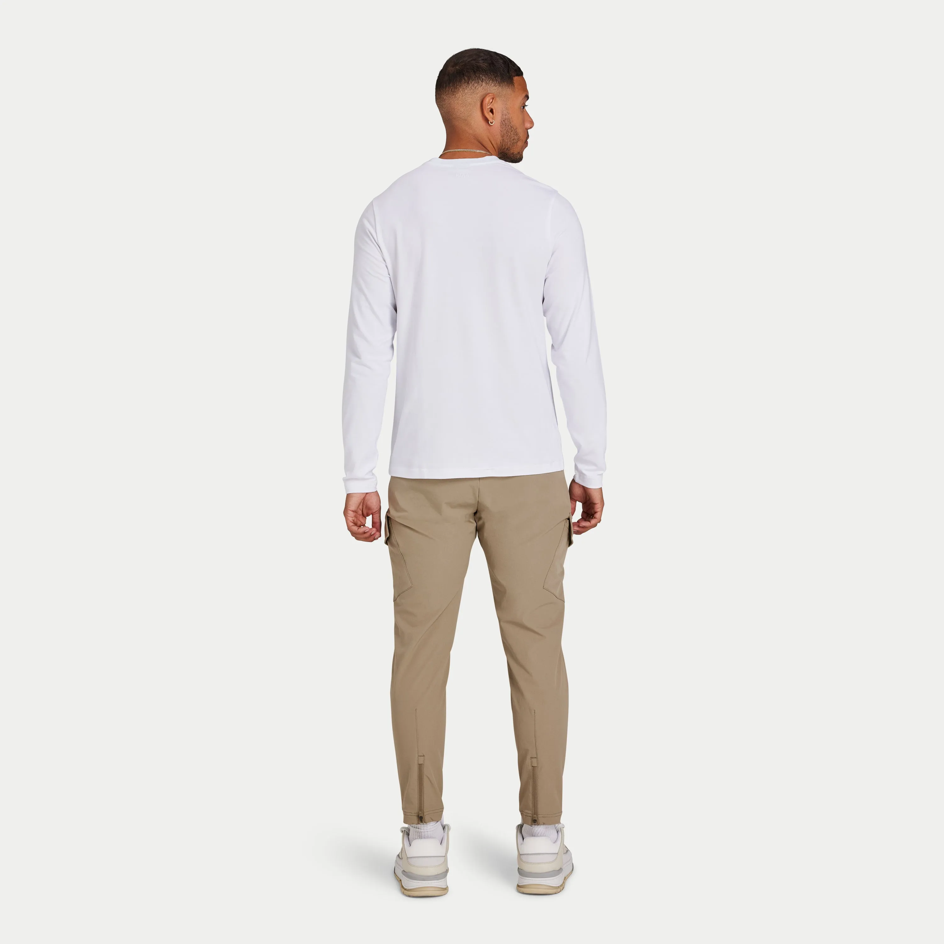 Mens Refined Tech Cargo - Grey Green