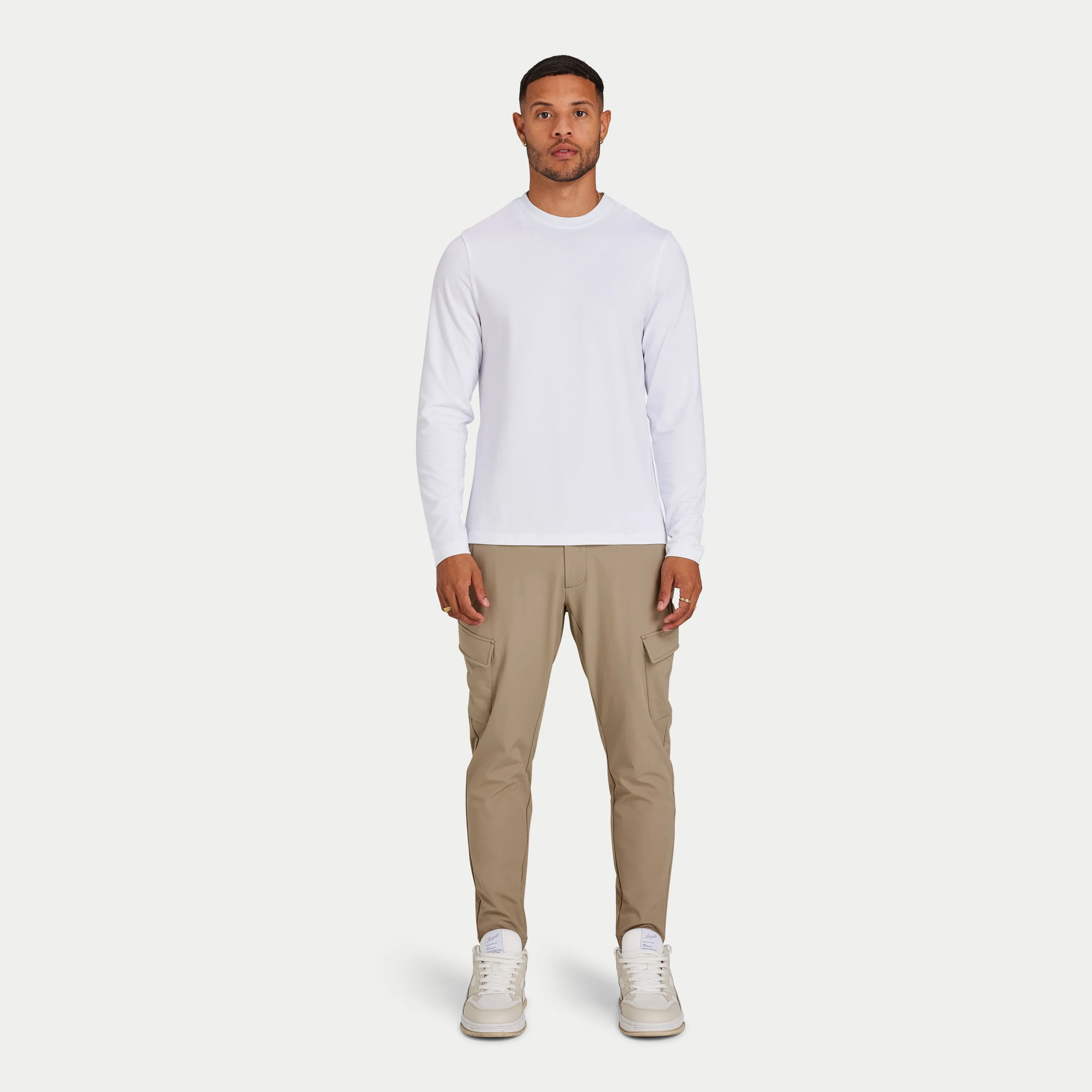 Mens Refined Tech Cargo - Grey Green