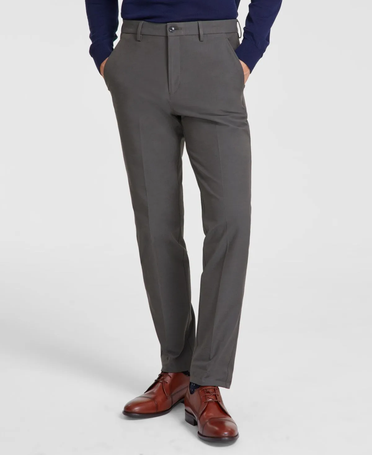 Michael Kors Mens Classic fit Dress Pants 42 / 30 Green Solid