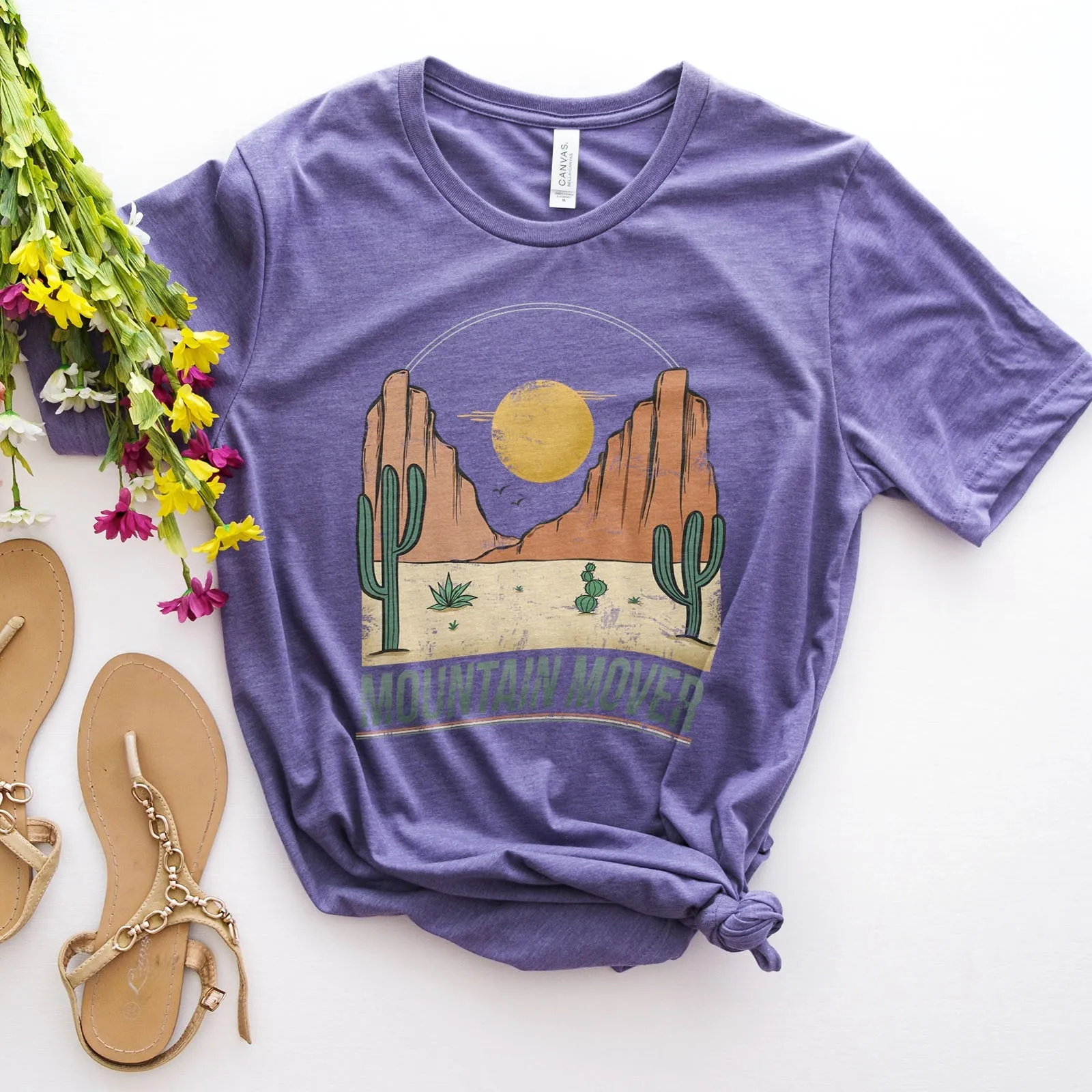 Mountain Mover Tee Shirts For Women - Christian Shirts for Women - Religious Tee Shirts