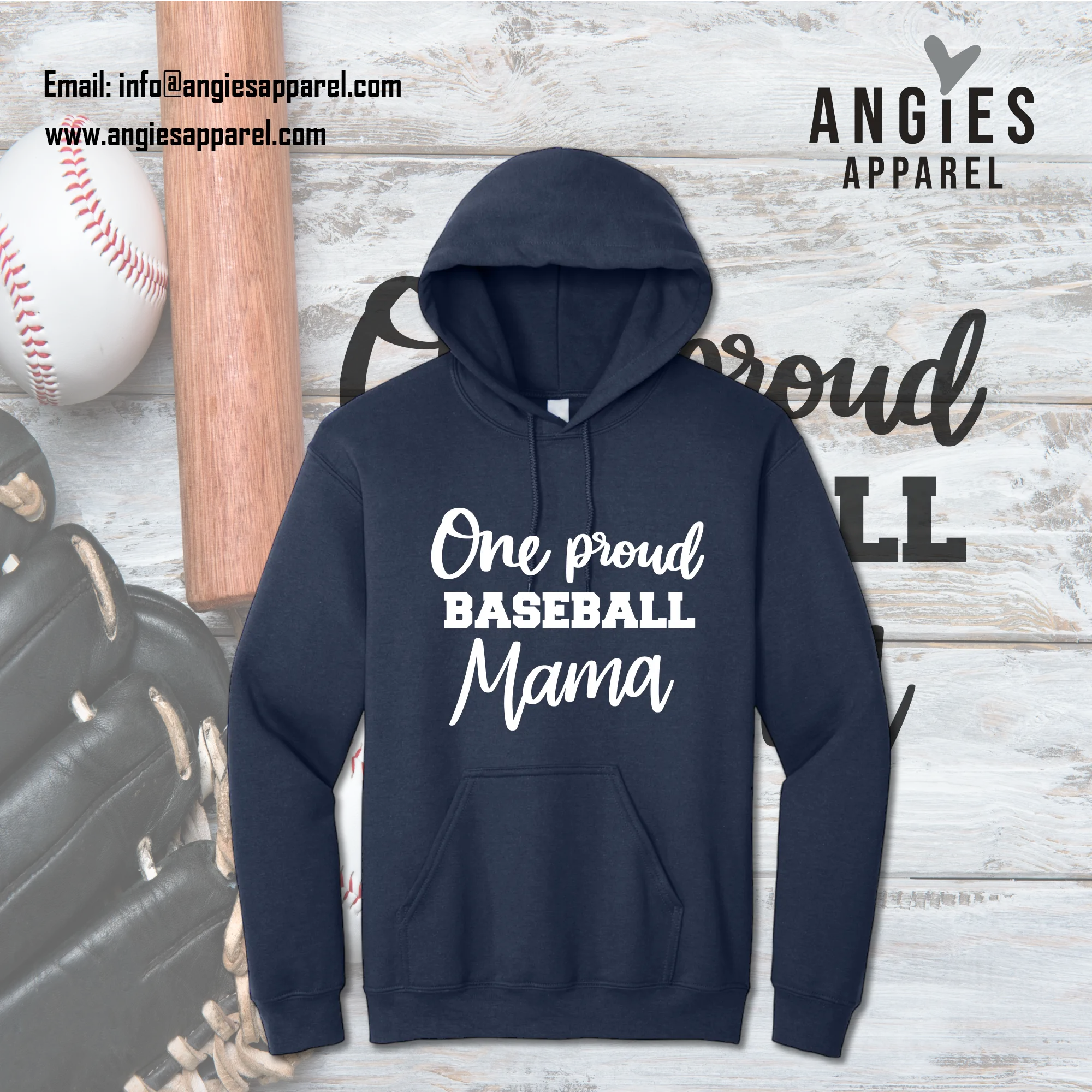One Proud Baseball Mama - Plus Size