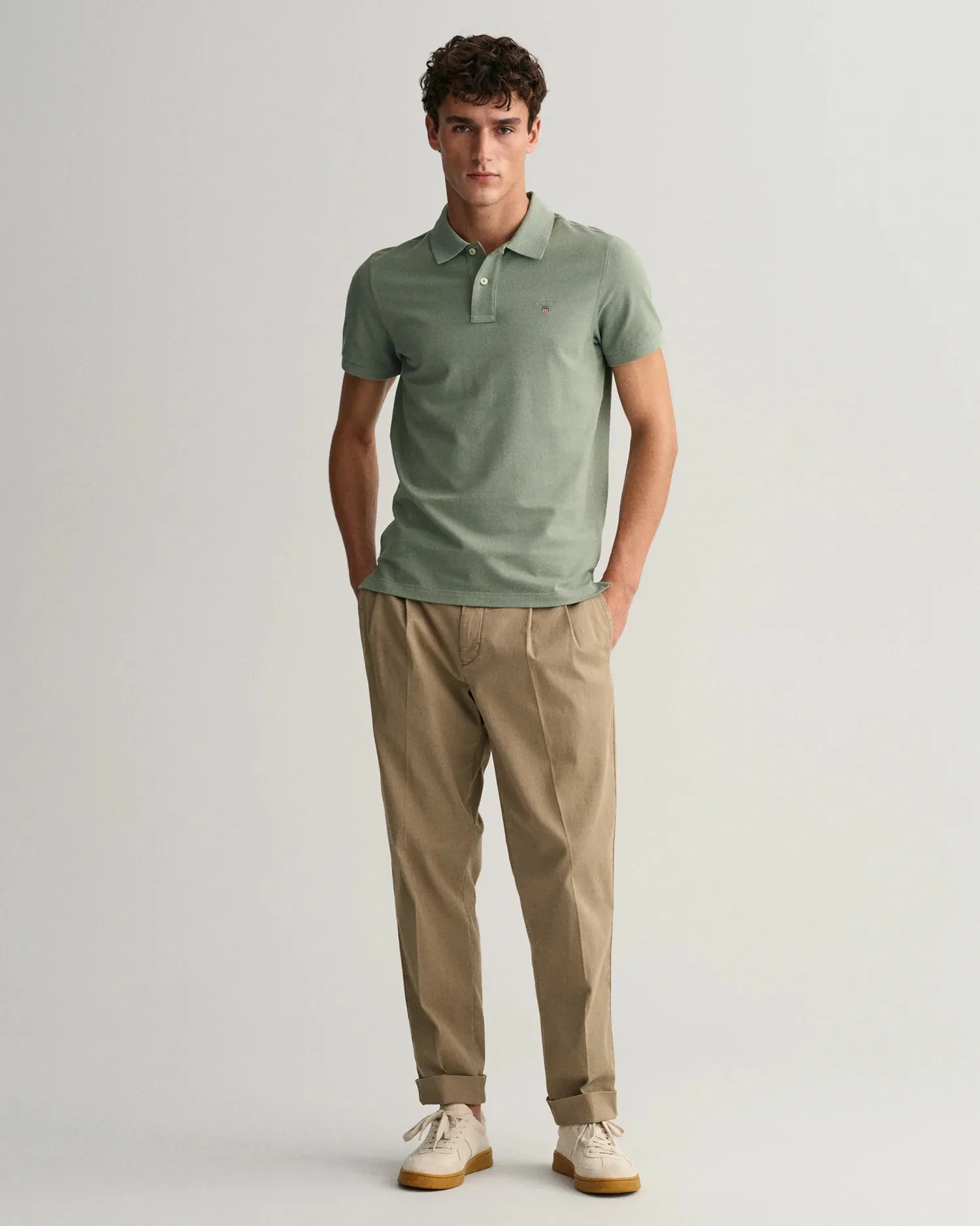 Original Pique Polo - Kalamata Green