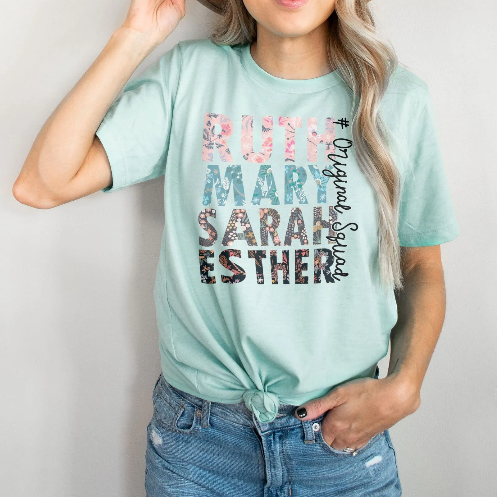 Original Squad Tee Shirts For Women - Christian Shirts for Women - Religious Tee Shirts