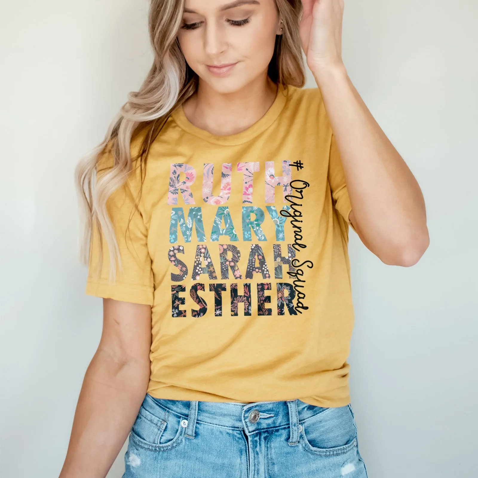 Original Squad Tee Shirts For Women - Christian Shirts for Women - Religious Tee Shirts