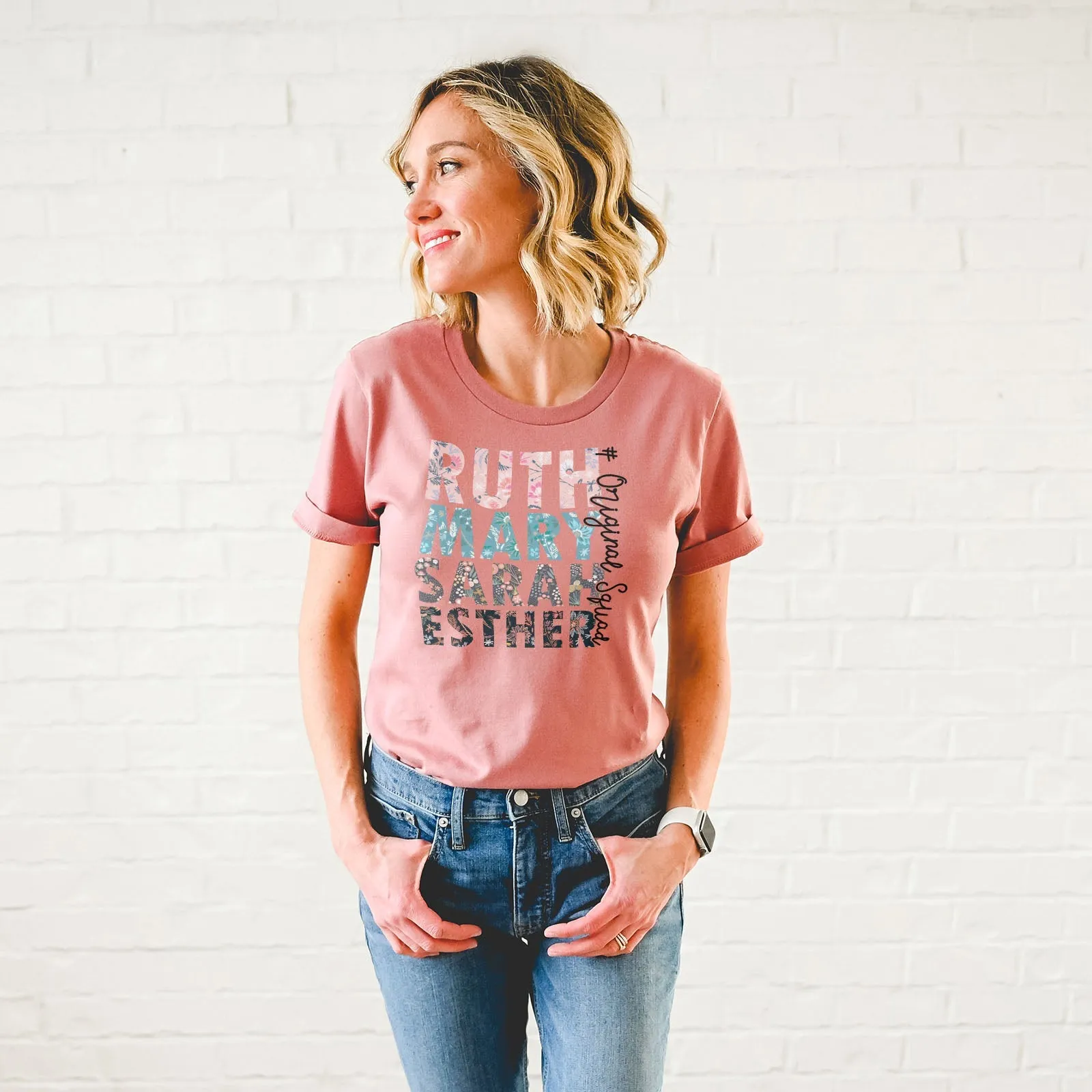 Original Squad Tee Shirts For Women - Christian Shirts for Women - Religious Tee Shirts