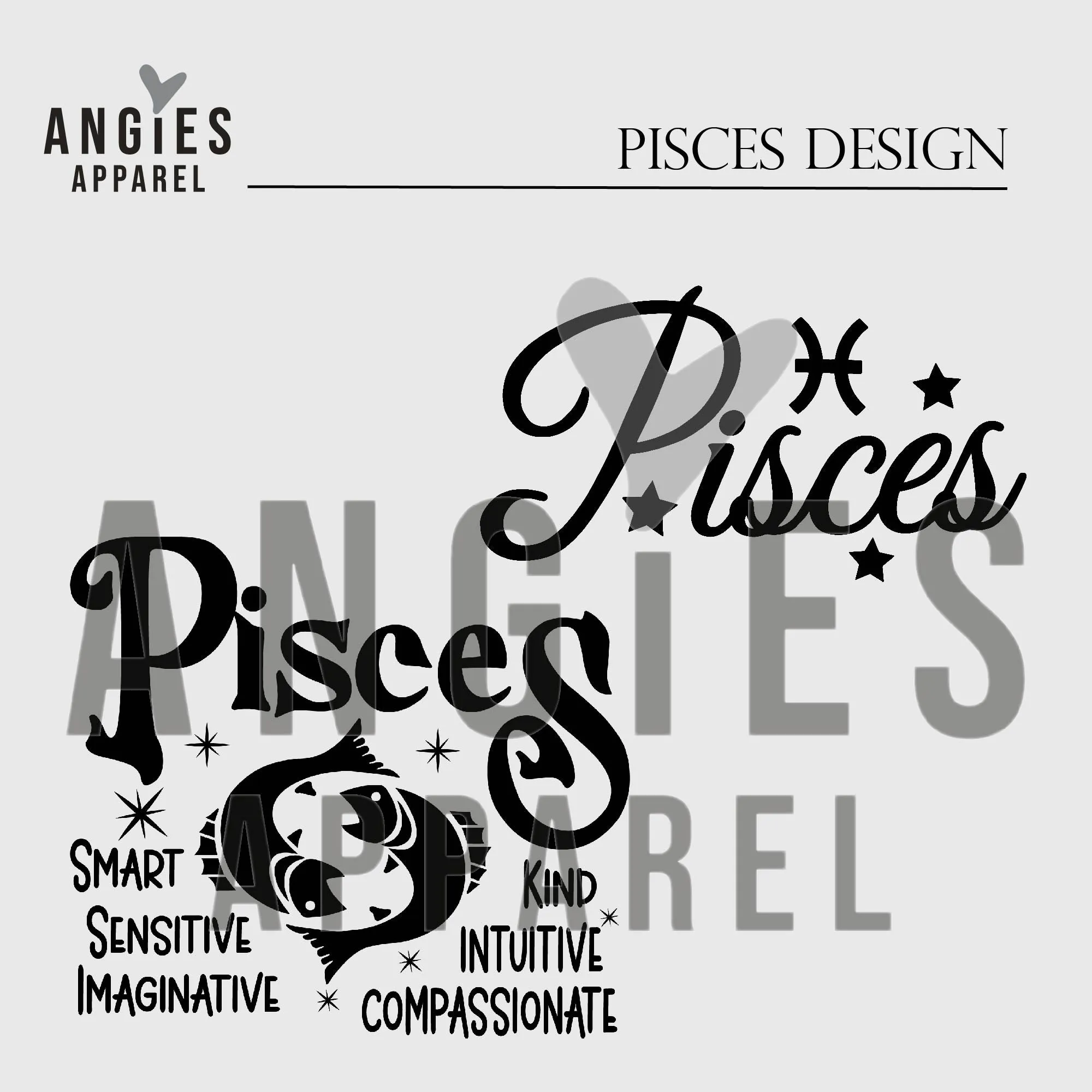 Pisces Hoodie - Plus Size