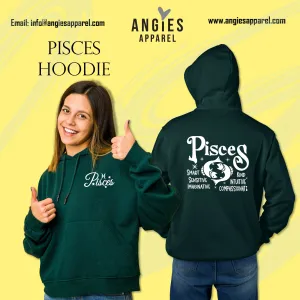 Pisces Hoodie - Plus Size