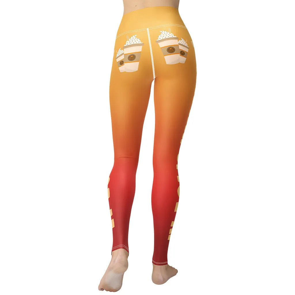 Pumpkin Spice AF Yoga Leggings