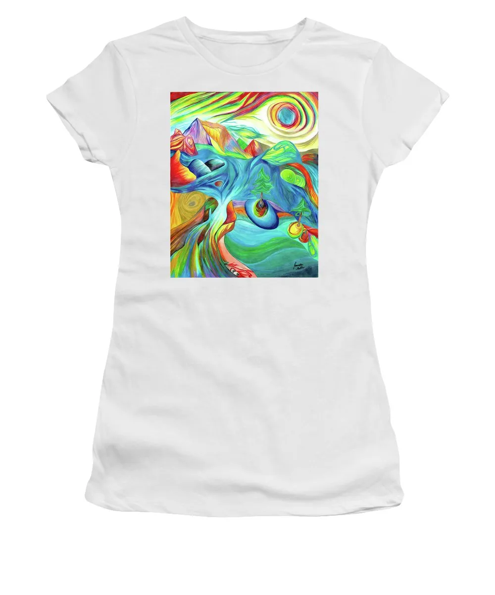 Rainbow Pathway - Women's T-Shirt