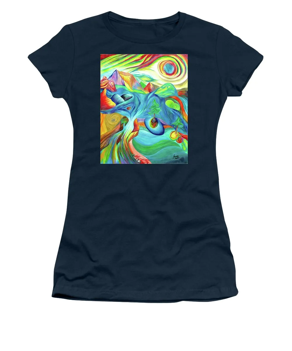 Rainbow Pathway - Women's T-Shirt