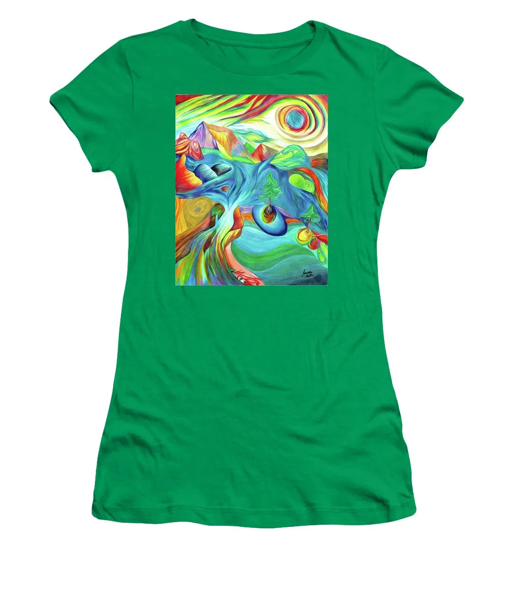 Rainbow Pathway - Women's T-Shirt