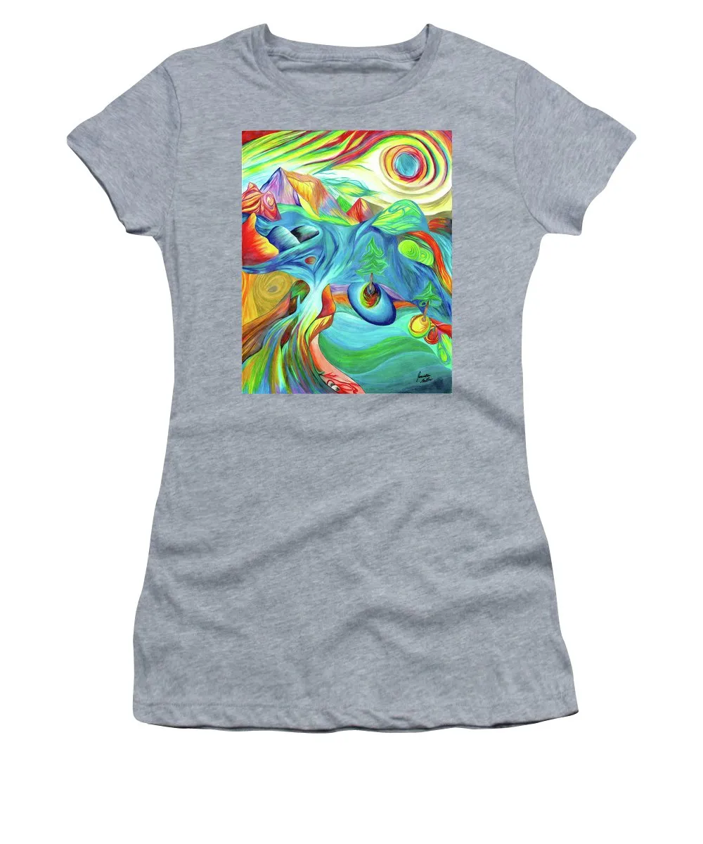 Rainbow Pathway - Women's T-Shirt