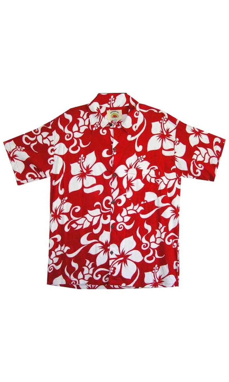 Rayon Kids Hawaiian Shirt Big Island, More Colours