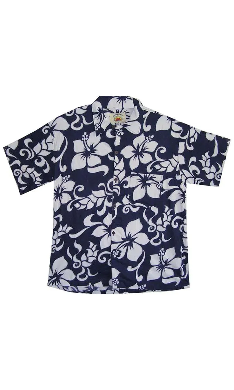 Rayon Kids Hawaiian Shirt Big Island, More Colours