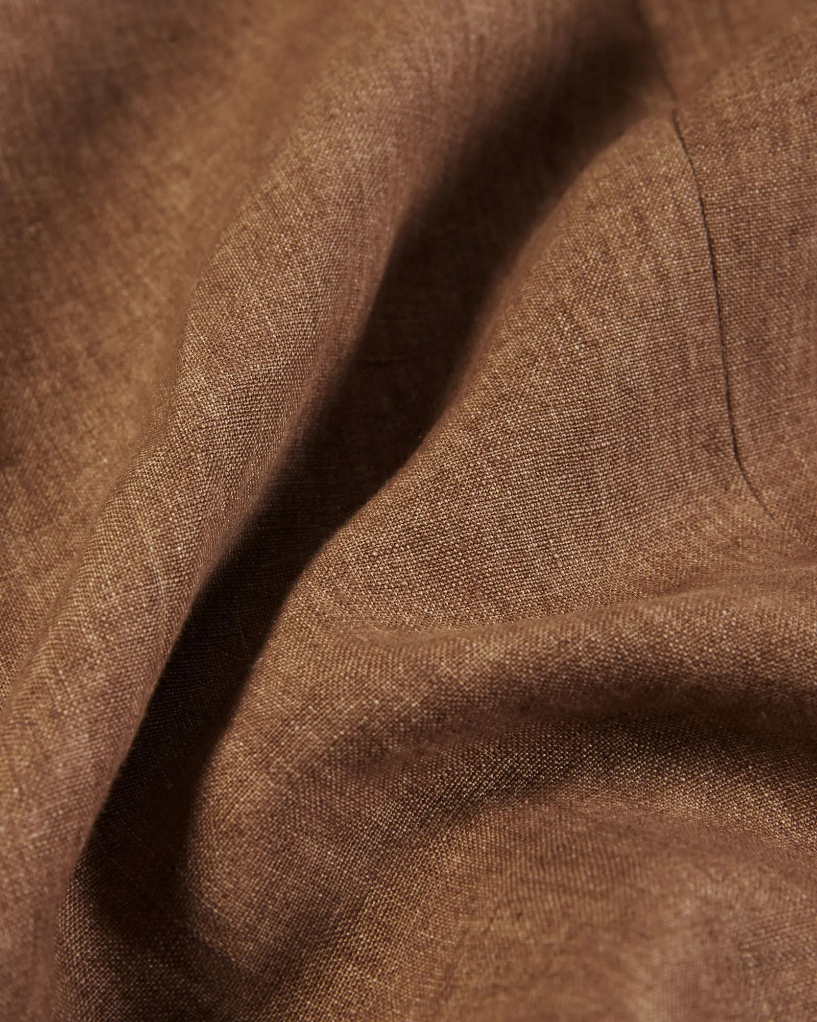 Regular-fit delavé linen jacket
