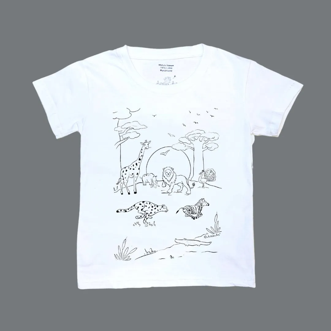 Savannah Sunrise - DIY Color-it-ful T-shirts