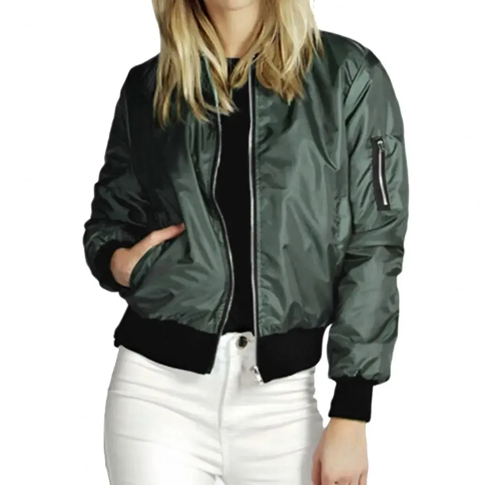 Slim Fit Zipper Jacket