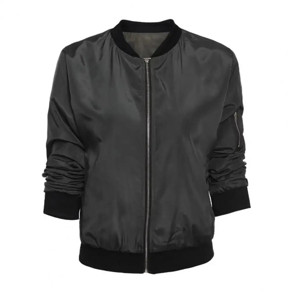 Slim Fit Zipper Jacket