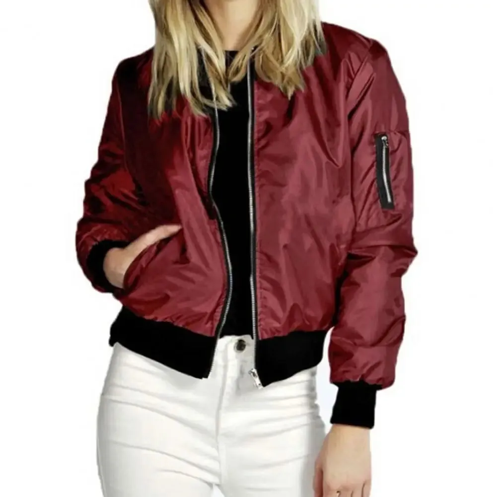 Slim Fit Zipper Jacket