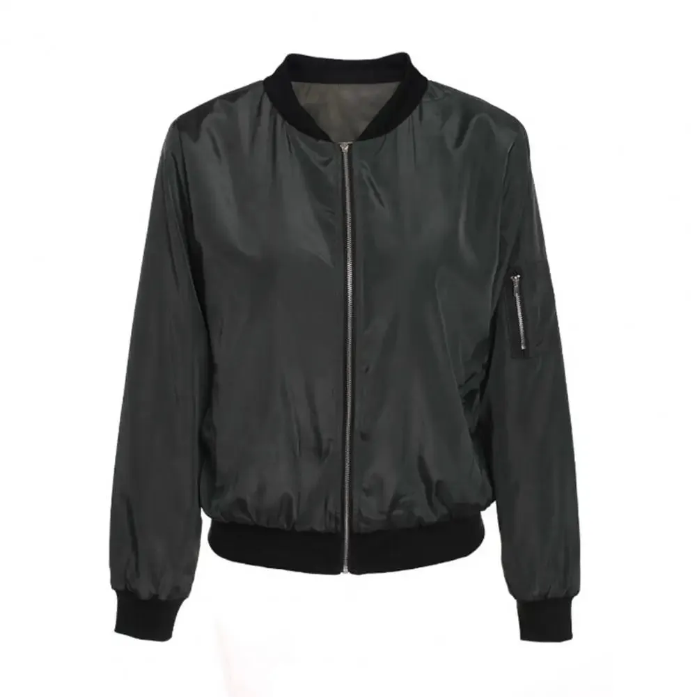 Slim Fit Zipper Jacket