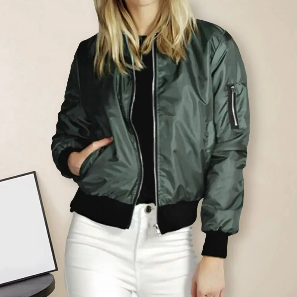 Slim Fit Zipper Jacket