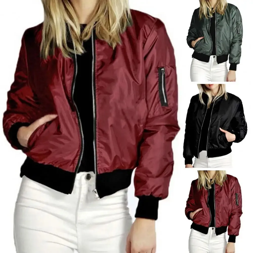 Slim Fit Zipper Jacket