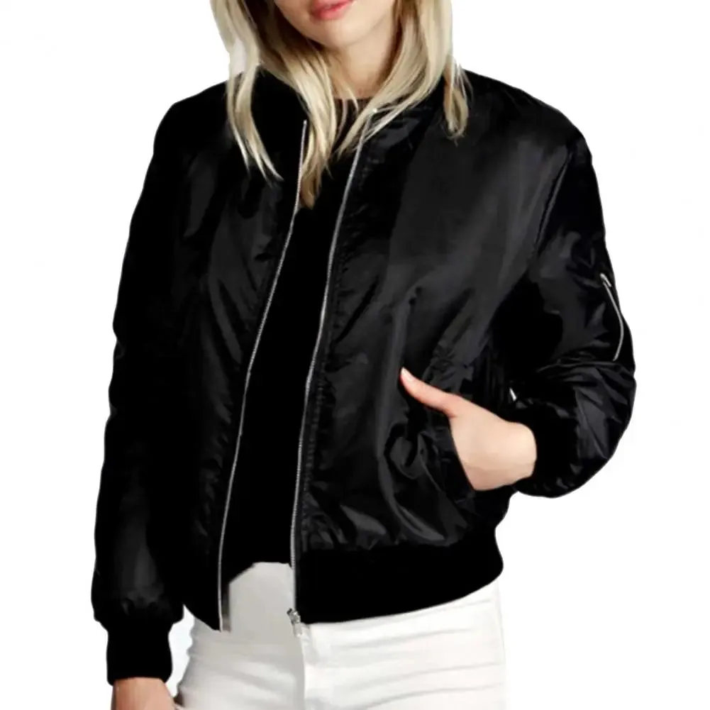 Slim Fit Zipper Jacket
