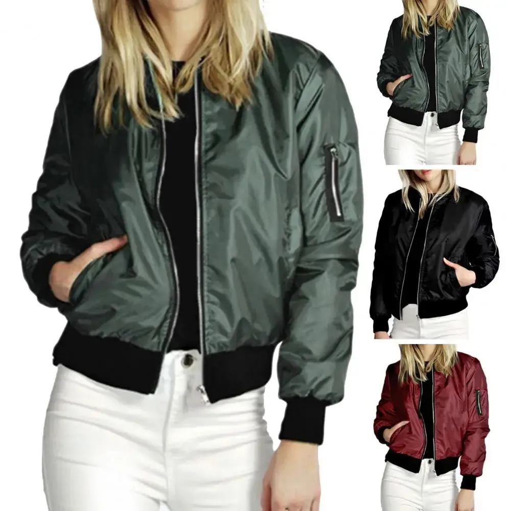 Slim Fit Zipper Jacket