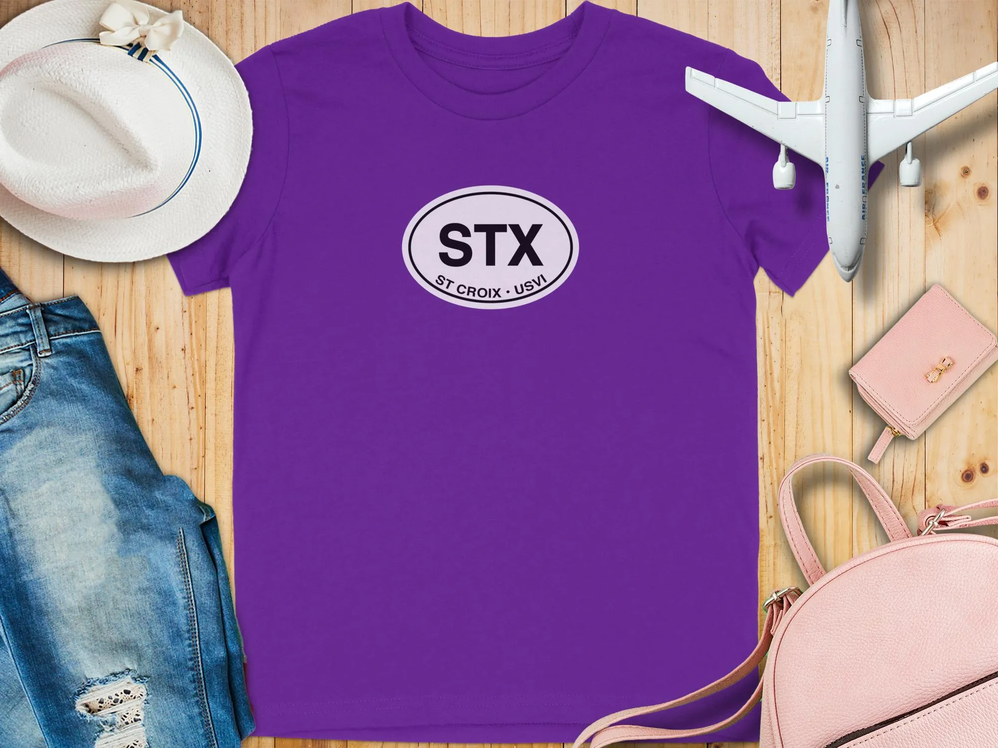 STX ST CROIX USVI Graphic Novelty T-Shirts