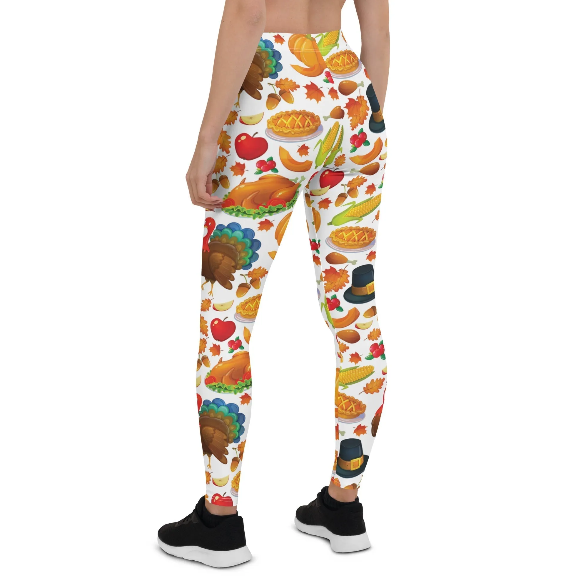 Thanksgiving Pattern Leggings