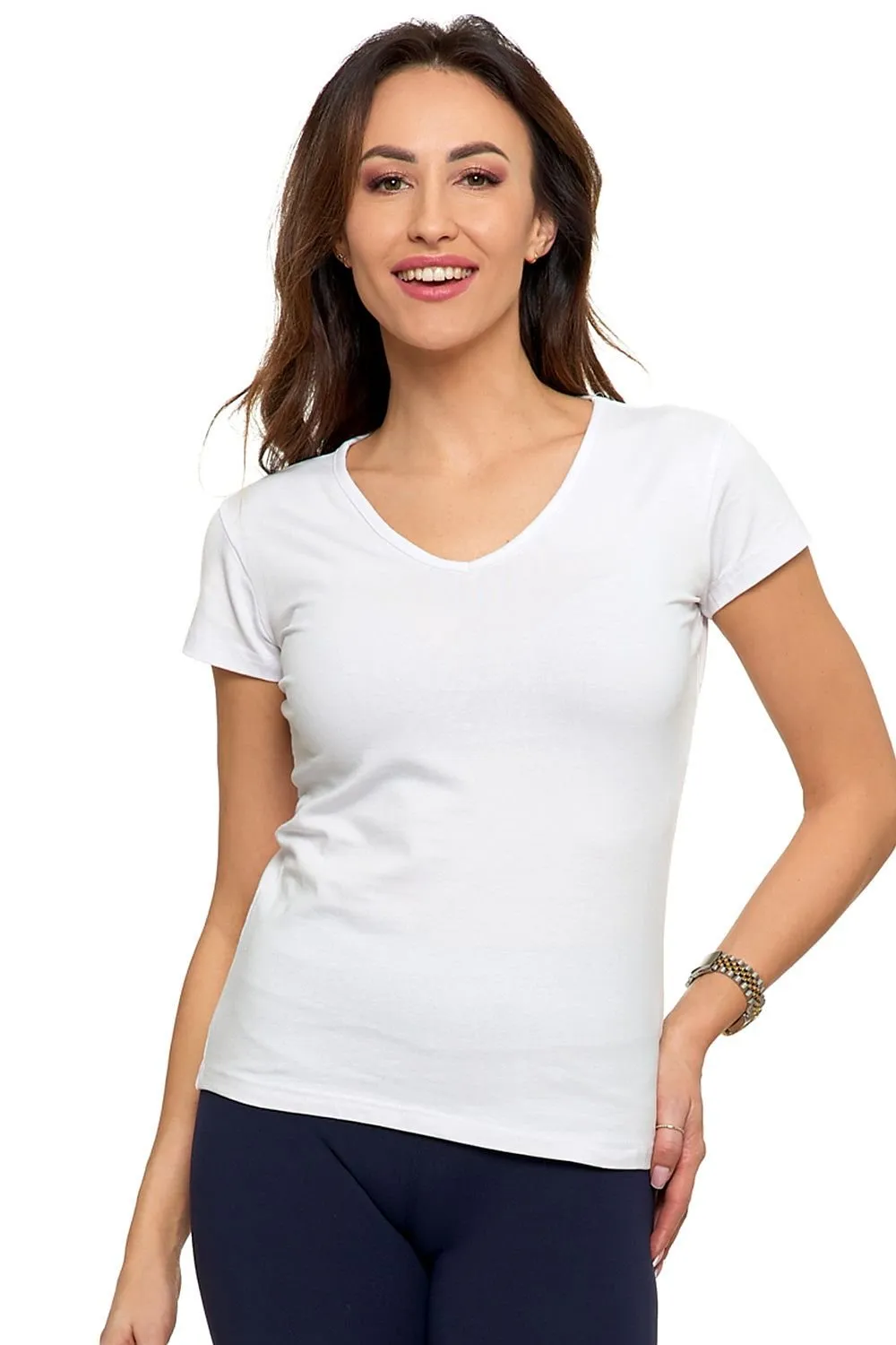 Timeless Comfort Classic V-Neck Tee