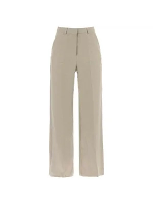 Twig Linen Wide Leg Pants