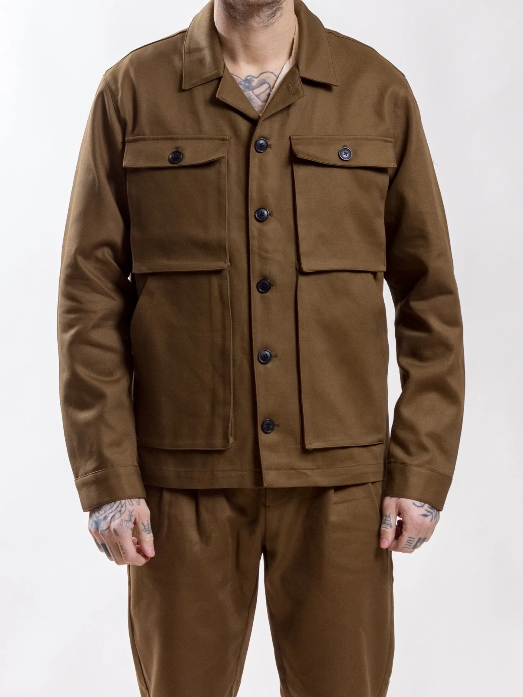 Uncle Bright, Jean Twill, Light Olive