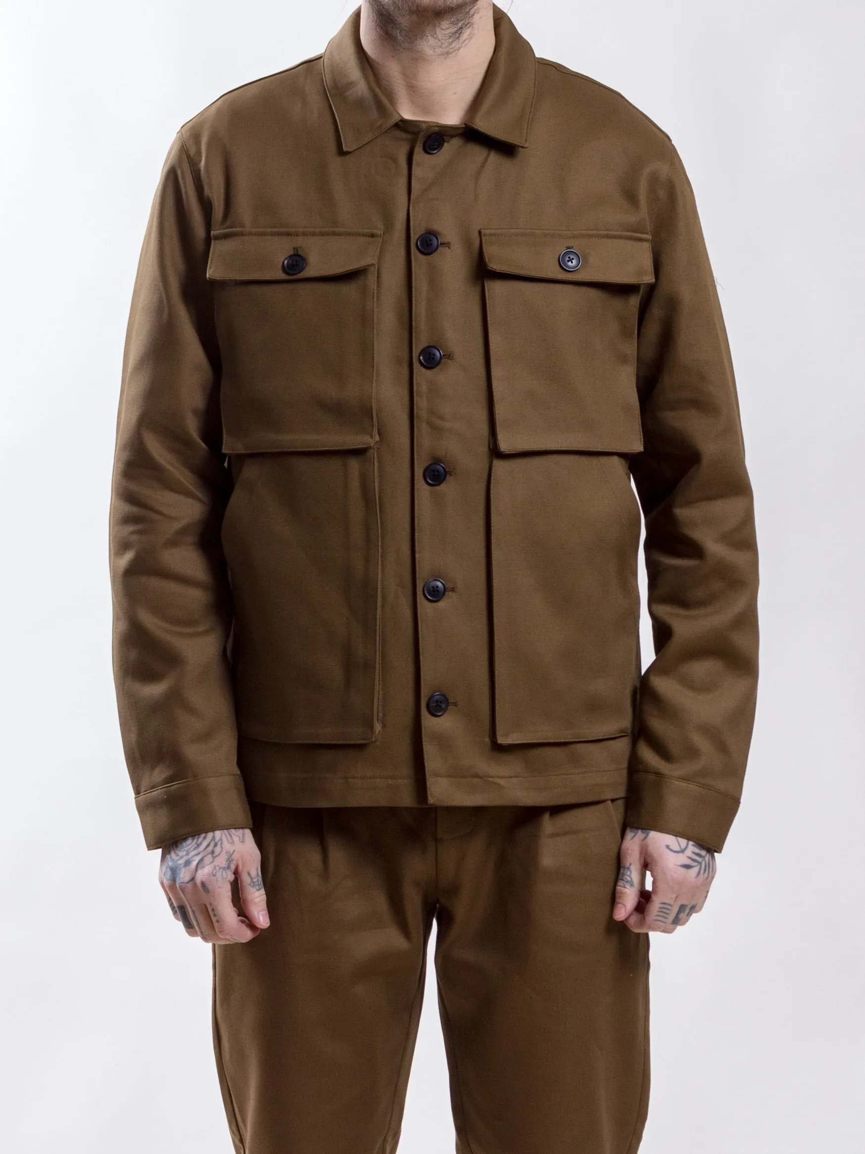 Uncle Bright, Jean Twill, Light Olive