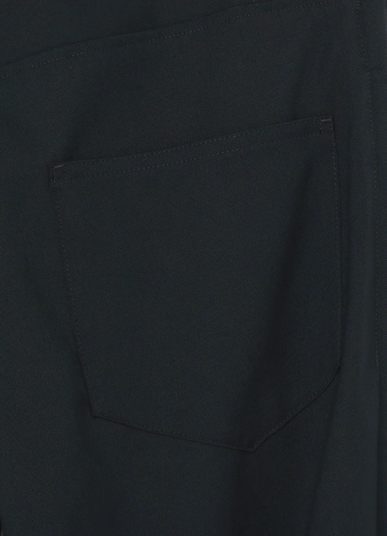 W/Gabardine Front Open Design Pants
