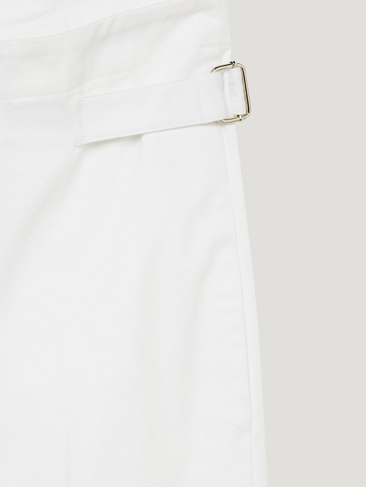 White Sailor Sash Trousers