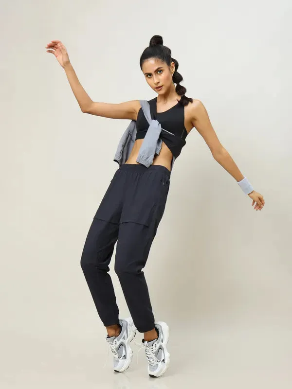 Women Solid Relax Fit Joggers with DURACOOL 