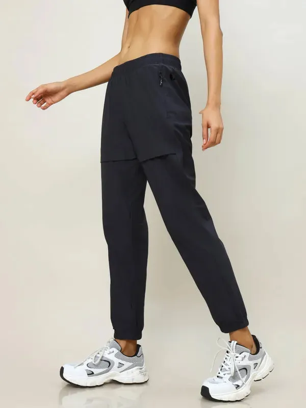 Women Solid Relax Fit Joggers with DURACOOL 