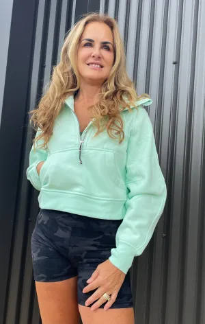 Xanthee Collar Sweatshirt